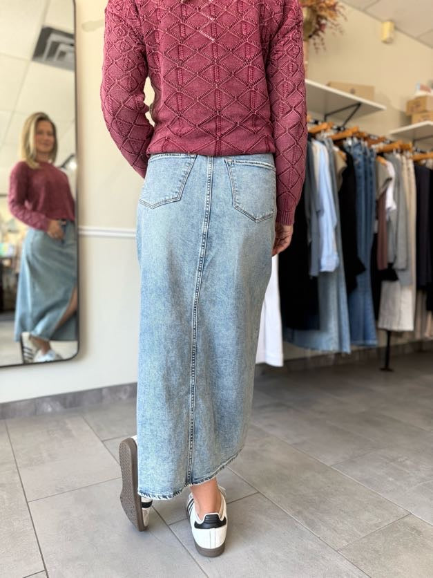 Vianna Denim Skirt -Narvik