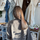 Cowl Neck Knit Sweater | Mocha