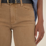 Charlotte High Rise Wide Leg - Caramel