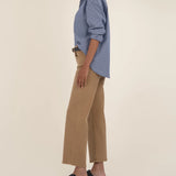 Charlotte High Rise Wide Leg - Caramel