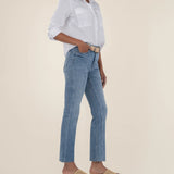 Kelsey High Rise Ankle Flare - Acceptance