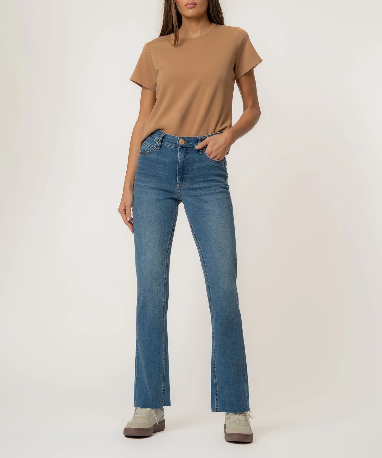 Kelly High Rise Flare Jeans | Senses