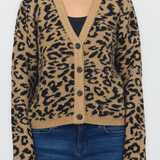 Naylani Leopard Cardigan