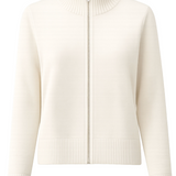 Rozelle Zip-Up Jacket | Heather Oatmeal
