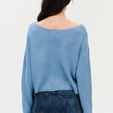 Carina Off the Shoulder Sweater | Denim