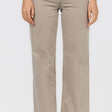 Holly High Rise Straight Leg Jeans | Mink