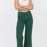 Fiona High Rise Wide Leg Jeans | Pineneedle