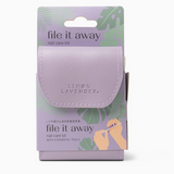 Lemon Lavender File It Away Nail Care Kit