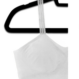 Strap Its | White Peekaboo Lace Bra