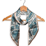Broad Paisley Double Sided Scarf
