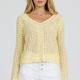 Vivi Sweater | Wax Yellow