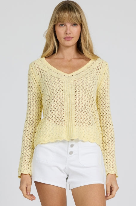 Vivi Sweater | Wax Yellow