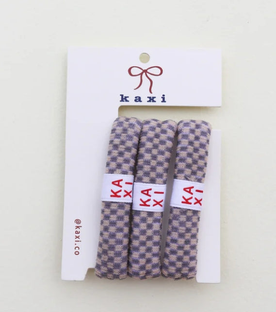 Kaxi Small High IntensiTIES - Mauve Check