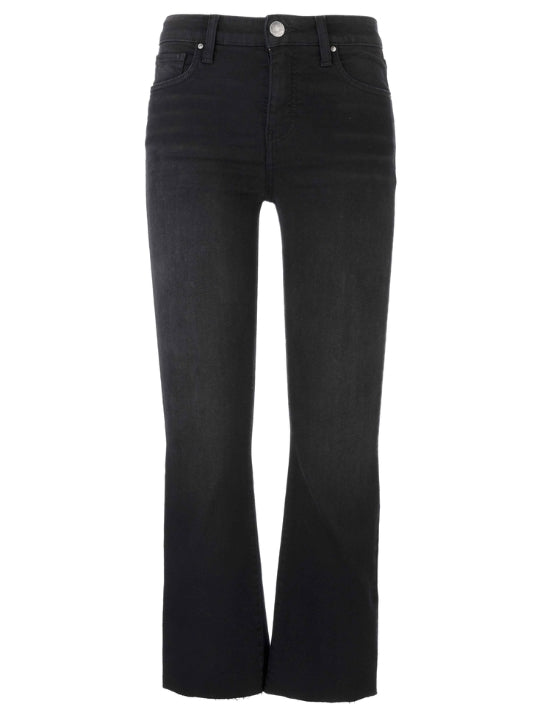 Washed black ankle flare jeans from KUT from the Kloth.