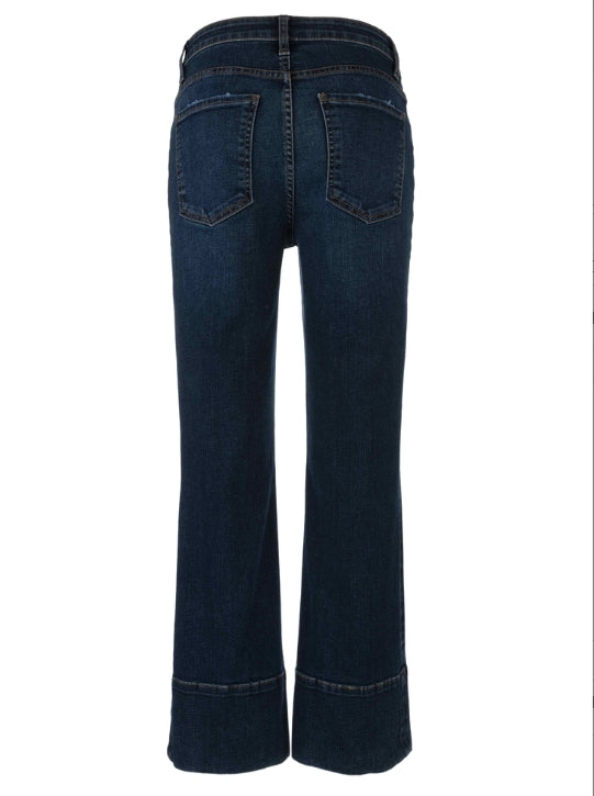 Kelsey High Rise Ankle Flares with Front Seam - Envision