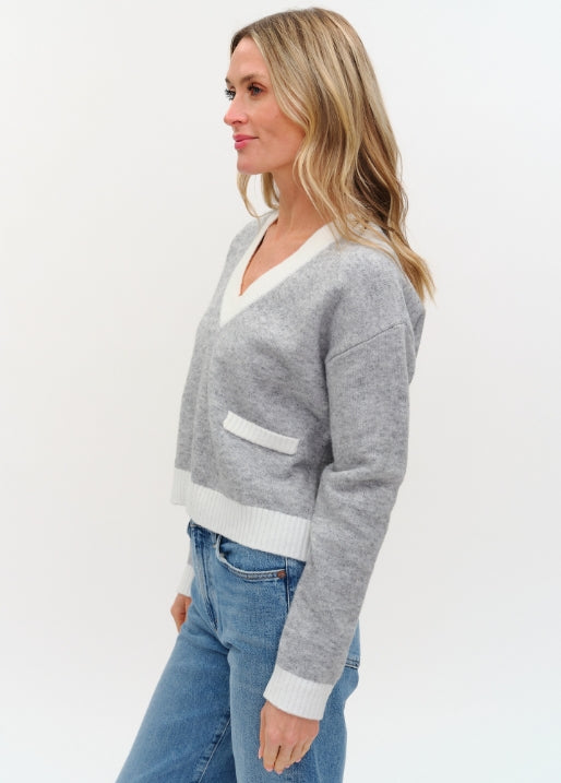 Libby Sweater - Heather Grey