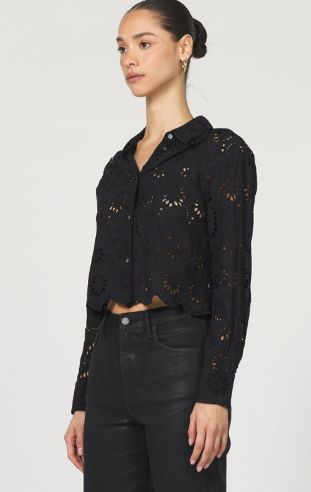 Miranda Novelty Top - Black