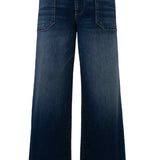 Meg High Rise Wide Legs - Dark Wash