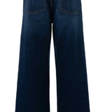 Meg High Rise Wide Legs - Dark Wash