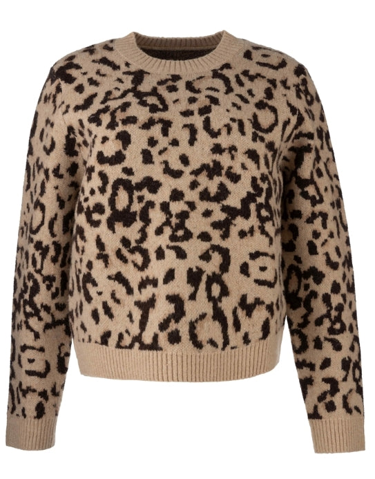 Gisela Animal Print Pullover