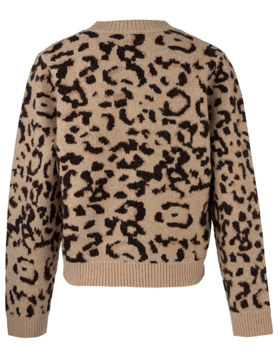 Gisela Animal Print Pullover