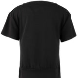 Avi Twist Hem Crew Neck Tee