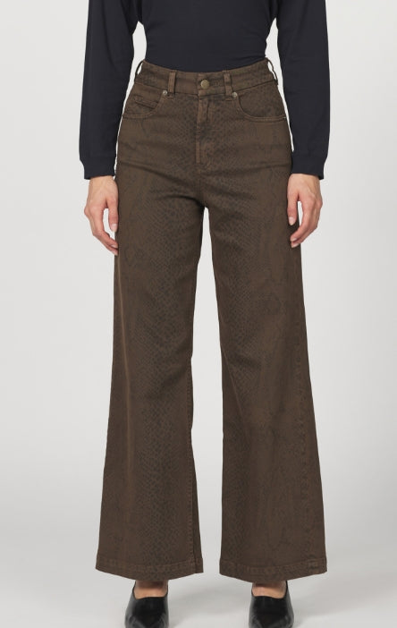 Audrey Wide Legs - Python