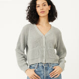 The Lucy Cardigan | Heather Gray