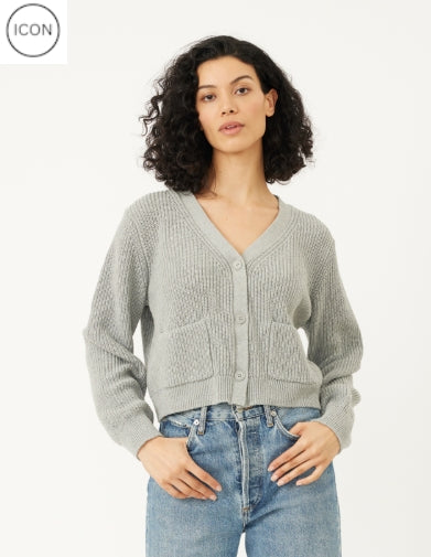 The Lucy Cardigan | Heather Gray
