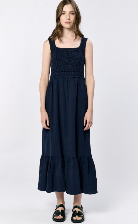 Chastidy Crochet Maxi Dress