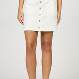 Quinn Skirt | White