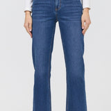Anika Mid Rise Straight Leg Jeans | Libertas