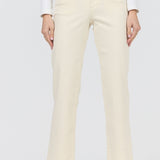 Anika Mid Rise Straight Leg Jeans | Wheat