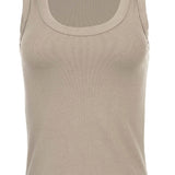 Anastasia Tank Top | Taupe