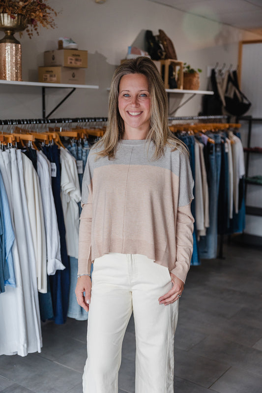 Kaelyn Sweater - Taupe