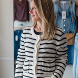 Trixie Button Front Cardigan