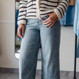 Audrey Wide Leg Jeans - Hillcress