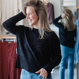 The Jaden Sweater - Black