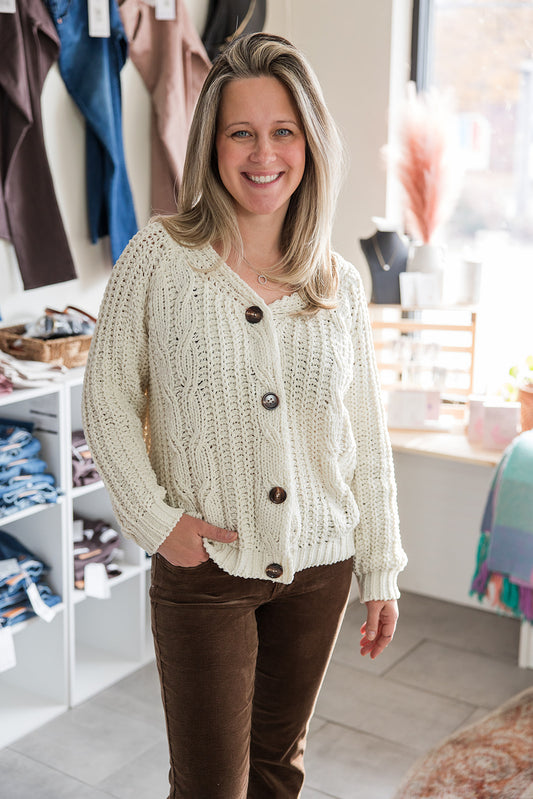 Robin Chunky Knit Cardigan