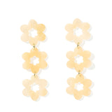 Linny Co - Zoey Statement Earrings - Milky Way