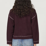 Millie Sweater - Bordeaux