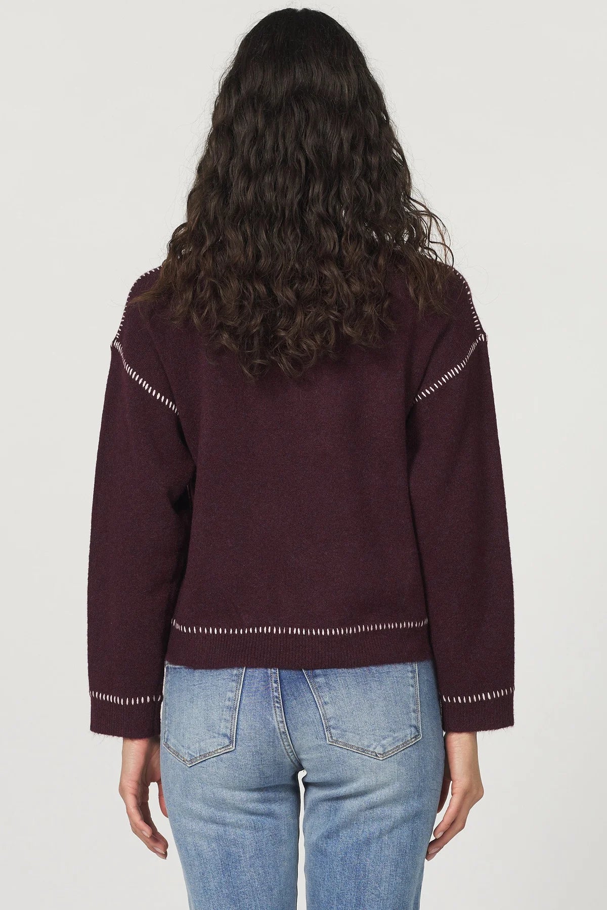Millie Sweater - Bordeaux