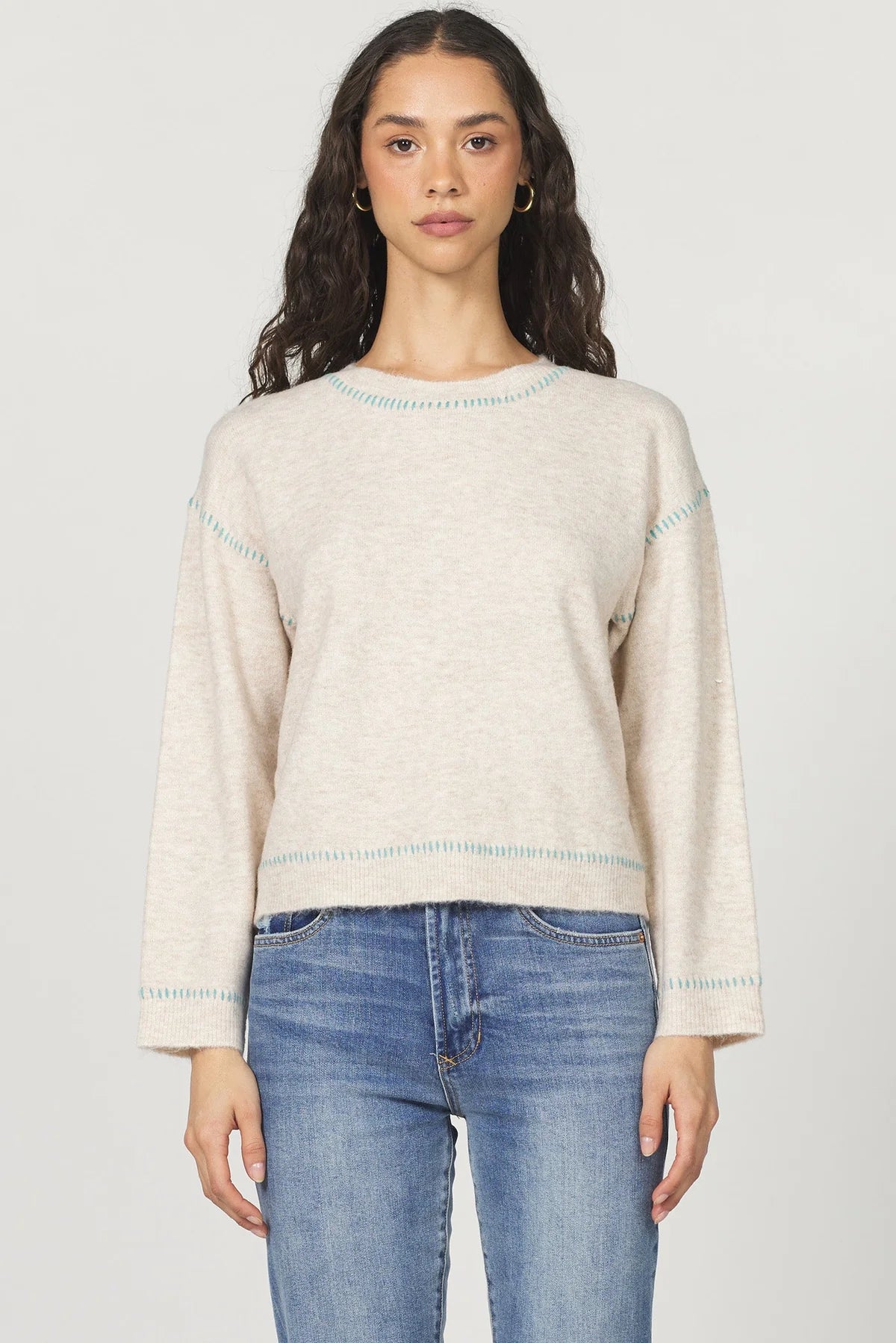 Millie Sweater - Heather Oatmeal