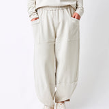 Wilma Harem Joggers | Light Beige