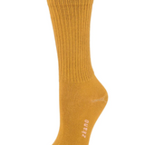 Rib Knit Organic Cotton Crew Socks image 2