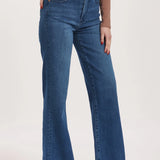 Fiona High Rise Wide Leg Jeans - Violet Blue image 0