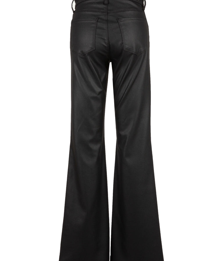 Ana Coated High Rise Flare Pants image 1