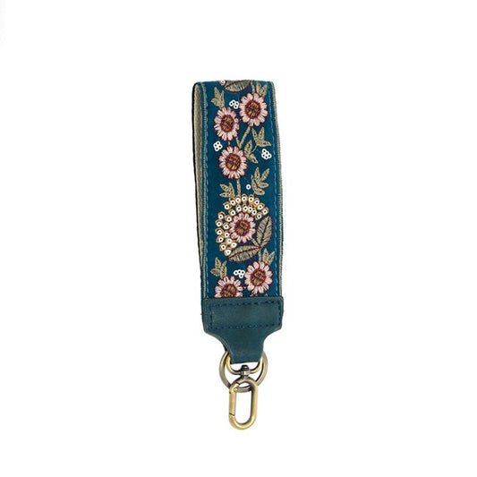 Ornate Floral & Sequin Easy Find Wristlet image 0