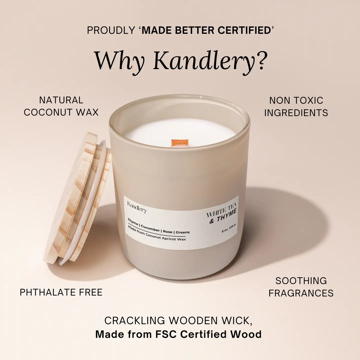 Kandlery Non Toxic Candles