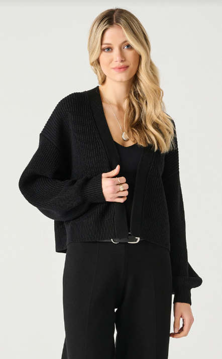 Textured Open Cardigan image 0